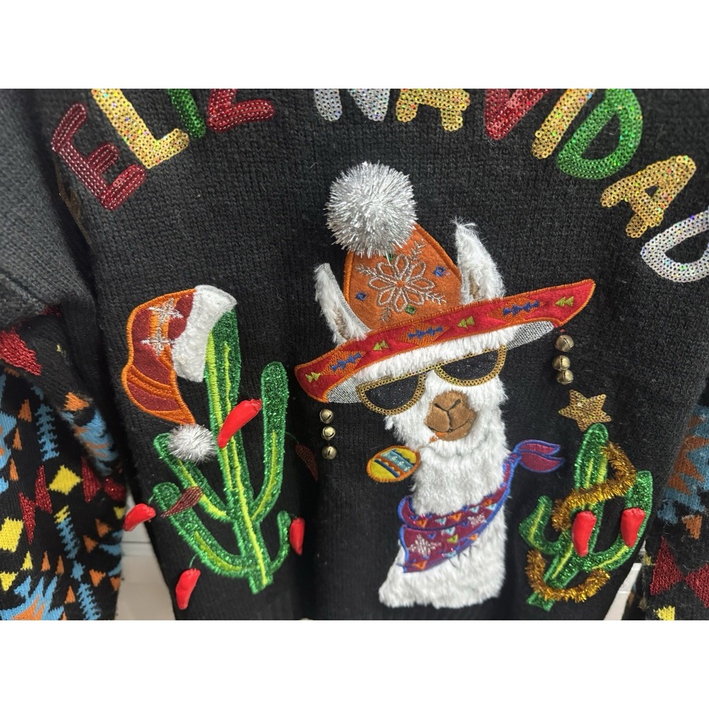 Holiday Time Christmas Sweater Size S 4-6 - Picture 2 of 4
